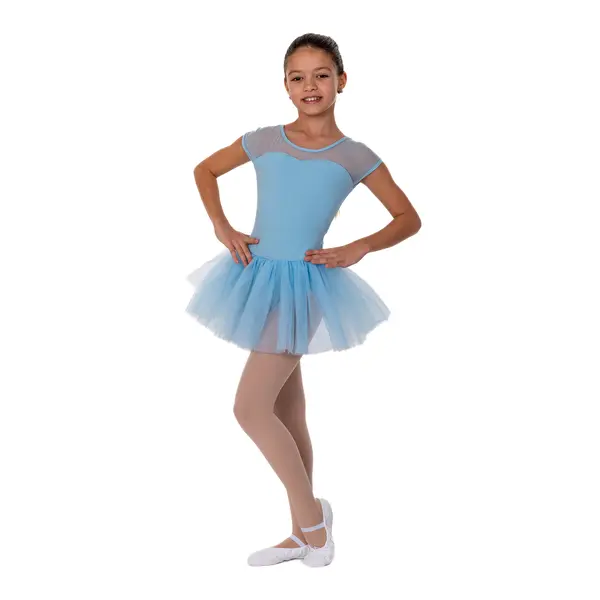 Capezio Keyhole Back Tutu Dress, dressz tütü szoknyával gyerekeknek