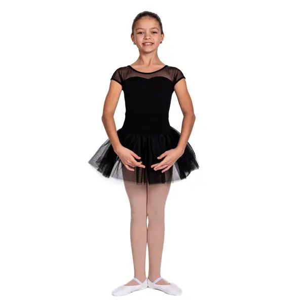 Capezio Keyhole Back Tutu Dress, dressz tütü szoknyával gyerekeknek