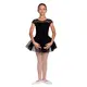 Capezio Keyhole Back Tutu Dress, dressz tütü szoknyával gyerekeknek - Fekete