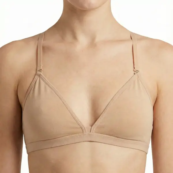 Capezio Deep Neck clear back, női melltartó