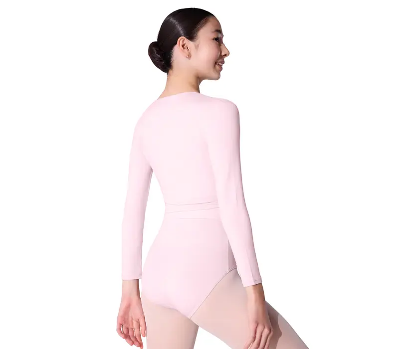 Capezio Essentials Wrap Top, lányoknak való megkötős felső - Pink rózsaszín