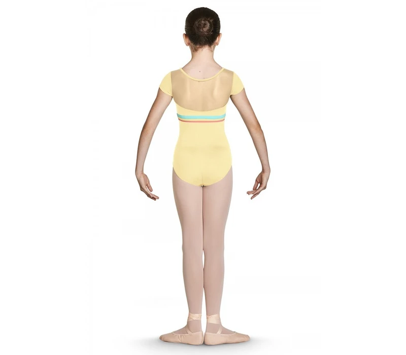 Bloch Isa CL7852, dres s krátkym rukávom - Sárga Bloch Isa CL7852, dres s krátkym rukávom - Sárga