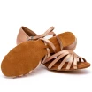 Dancee Betty, latin tánccipő lányoknak - Flesh satin WJ