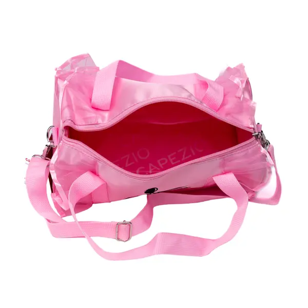 Capezio, rózsaszín táska flitteres balerinával lányoknak