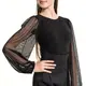 FSD Kamila mesh, body lányoknak hálós ujjakkal