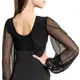 FSD Kamila mesh, body lányoknak hálós ujjakkal