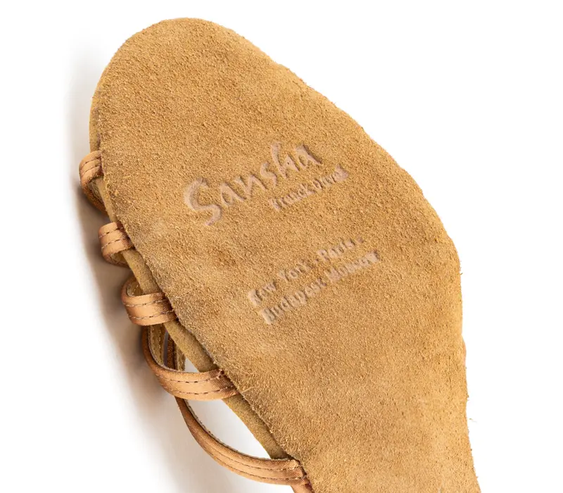 Sansha Alaia BR30016C, latin cipő - Aranyszínű Sansha