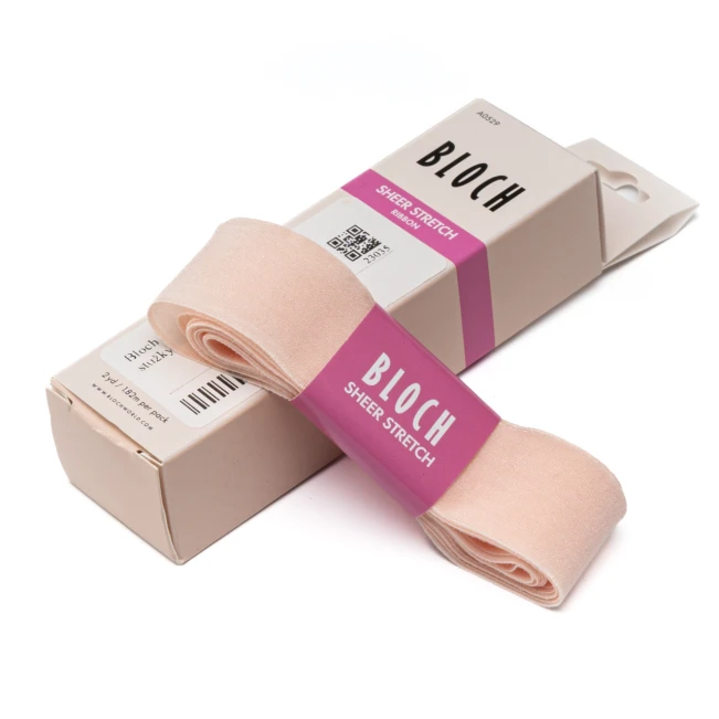 Bloch Sheer Stretch Ribbon, szalagok