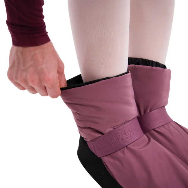 GP Warm up Lesson booties, bemelegítő tánclábbeli - Lila - Italian plum GP