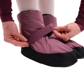 GP Warm up Lesson booties, bemelegítő tánclábbeli - Lila - Italian plum GP