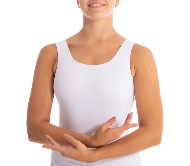 Dansez Vous Lara, női dressz vastag vállakkal - Fehér