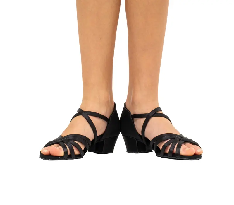 Dancee Betty, latin tánccipő lányoknak - Fekete Dancee Betty, latin tánccipő lányoknak - Fekete