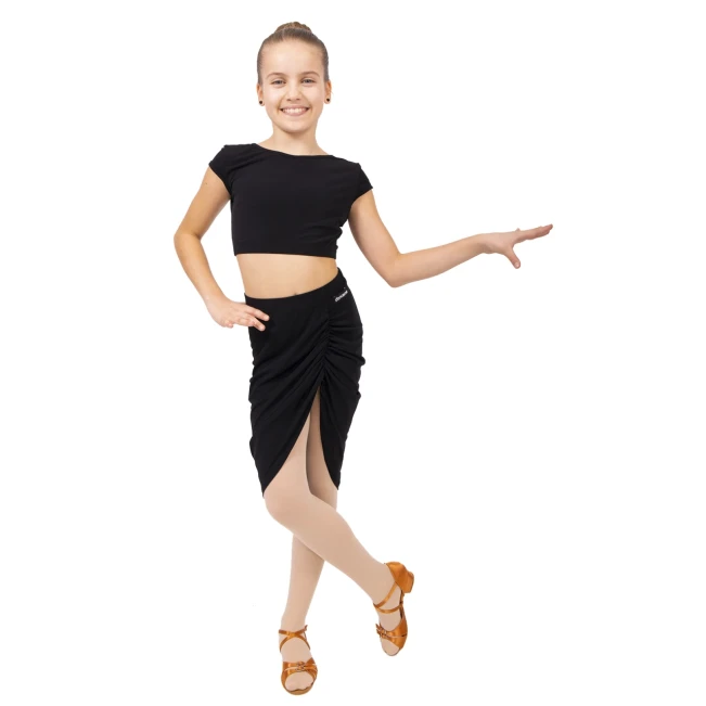 DanceMe UL496, detská sukňa na latino