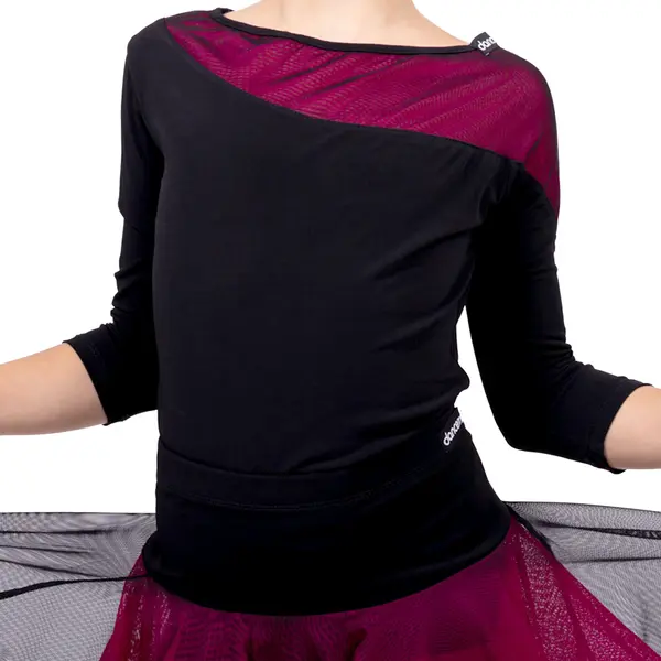 DanceMe BL411DR, háromnegyed ujjú felső lányoknak