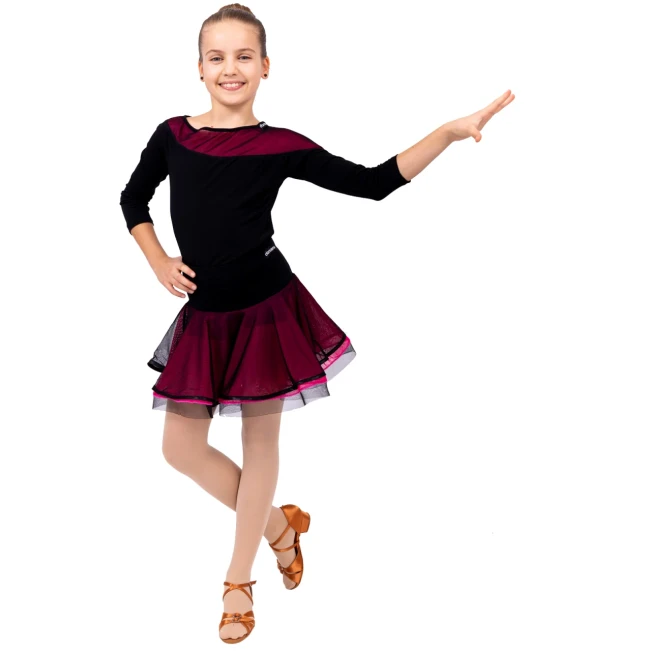 DanceMe BL411DR, háromnegyed ujjú felső lányoknak