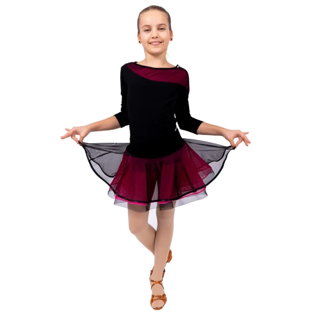 DanceMe BL411DR, háromnegyed ujjú felső lányoknak