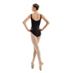 Capezio Essential V nyakú, női trikó vastag pántokkal