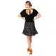 Basic latin női táncszoknya 21 - pöttyös
