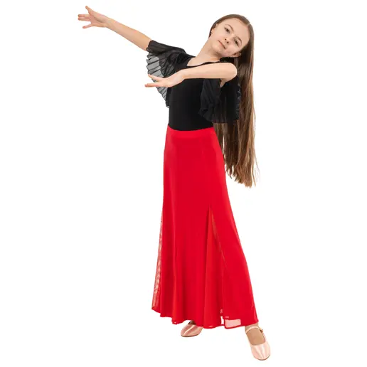 FSD Zoja lány standard tánc gyakorló szoknya basic FSD Zoja lány standard tánc gyakorló szoknya basic