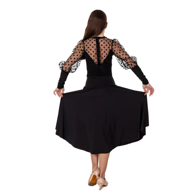 Claudia, átlátszó pöttyös ujjú dressz lányoknak Claudia, átlátszó pöttyös ujjú dressz lányoknak