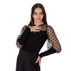 Claudia, átlátszó pöttyös ujjú dressz lányoknak Claudia, átlátszó pöttyös ujjú dressz lányoknak