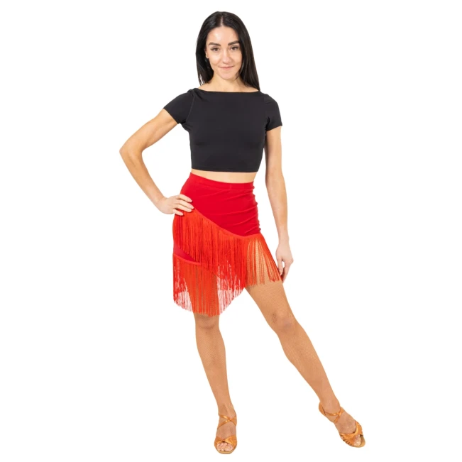 Capezio Clover Crop Top, női latin top Capezio Clover Crop Top, női latin top