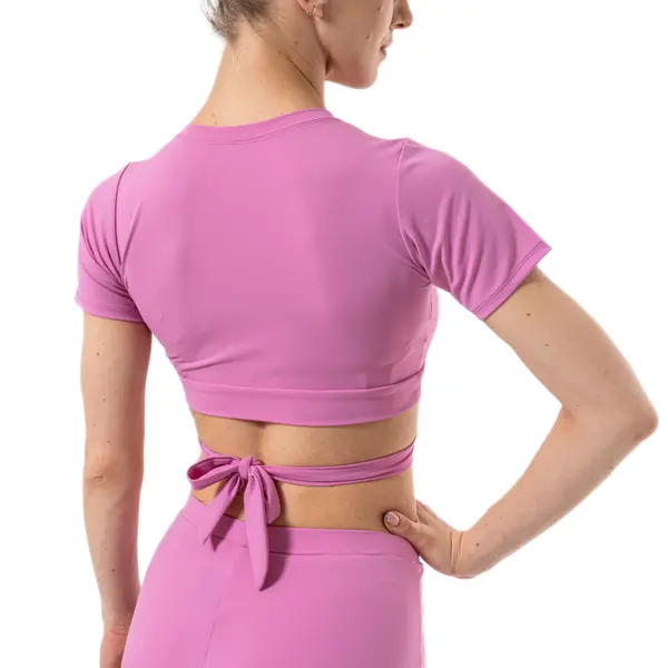 Benita, rövid ujjú, megkötős női top Benita, rövid ujjú, megkötős női top