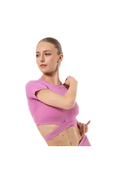 Benita, rövid ujjú, megkötős női top