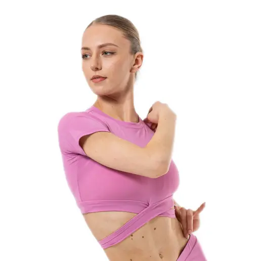 Benita, rövid ujjú, megkötős női top Benita, rövid ujjú, megkötős női top