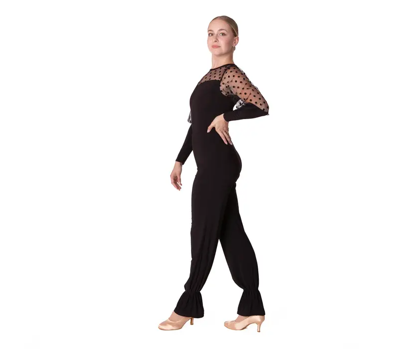 FSD Dana gyakorló nadrág nőknek - Fekete