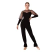 Claudia, átlátszó pöttyös ujjú női dressz Claudia, átlátszó pöttyös ujjú női dressz
