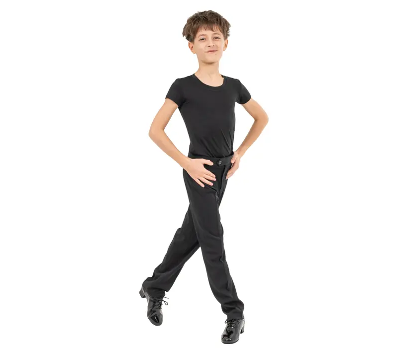 Grand Prix Aaron balroom, fiú póló - Fekete