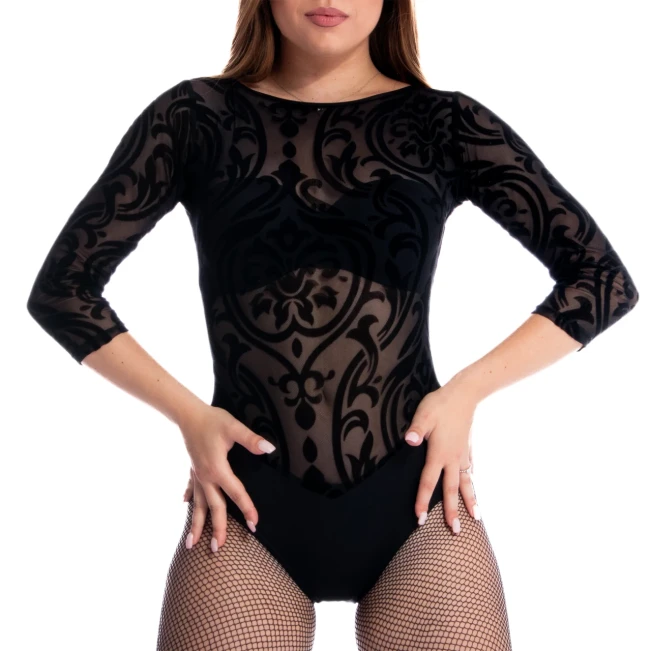 Grand Prix Karla, hosszú ujjú latin body nőknek