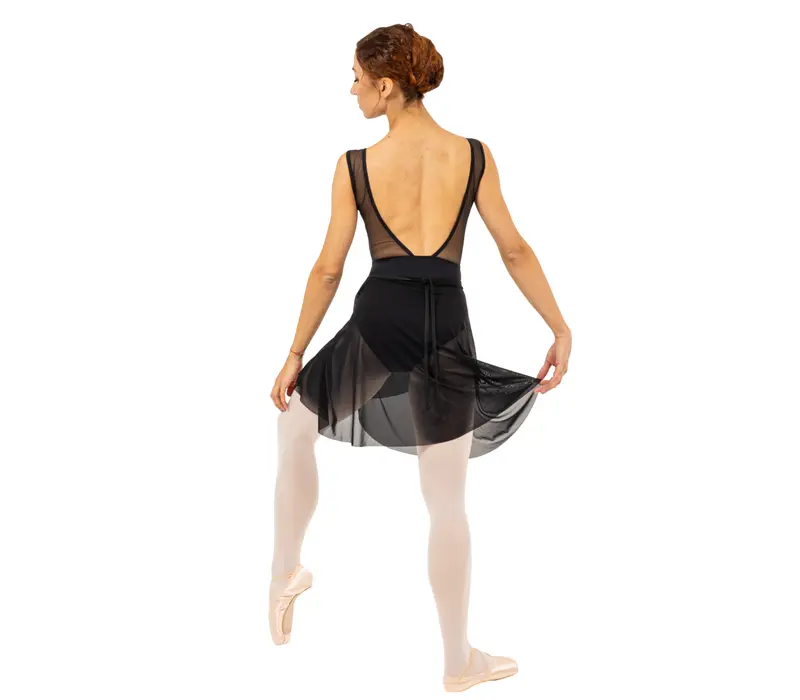 Symphony Oliveria, térdig érő megkötős szoknya Symphony Oliveria, térdig érő megkötős szoknya - Fekete