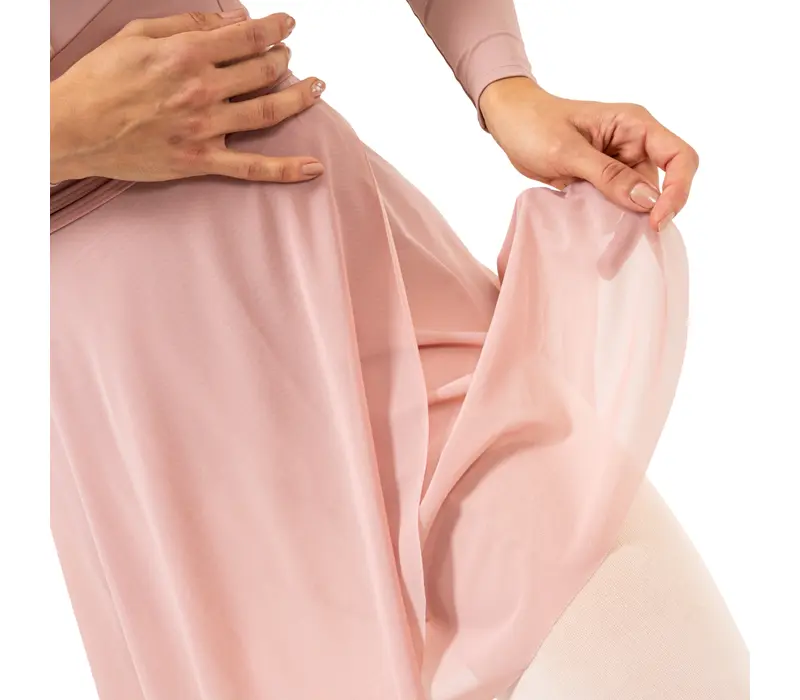 Symphony Oliveria, térdig érő megkötős szoknya Symphony Oliveria, térdig érő megkötős szoknya - Fehér