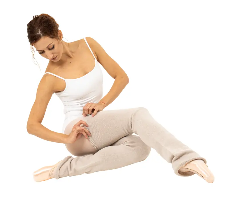 Intermezzo Ganesha, kötött lábszármelegítő - Bézs Intermezzo Ganesha, kötött lábszármelegítő - Bézs