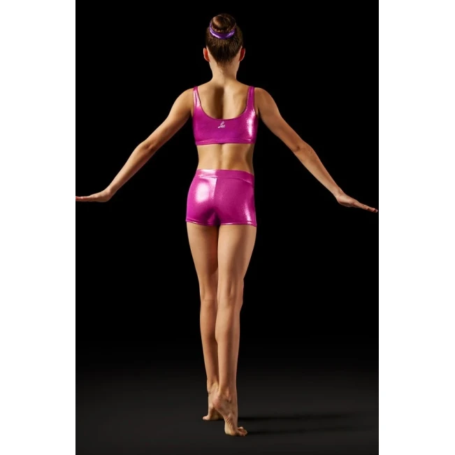 Bloch Leos Foil V-front Short, detské šortky Bloch Leos Foil V-front Short, detské šortky