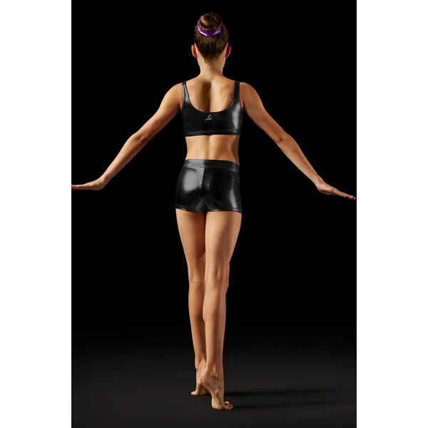 Bloch Leos Foil V-front Short, detské šortky Bloch Leos Foil V-front Short, detské šortky