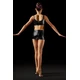 Bloch Leos Foil V-front Short, detské šortky Bloch Leos Foil V-front Short, detské šortky