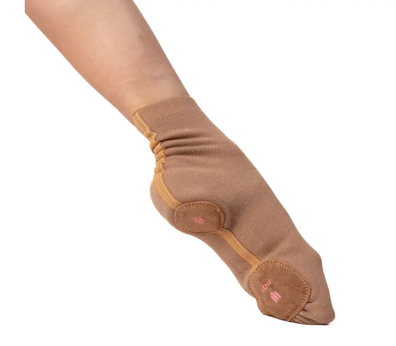 MDM Transit, férfi kompressziós zokni - Testszínű - barna