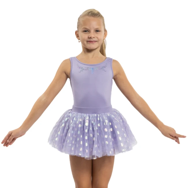 Mirella Glow tank, dressz vastag pántokkal tütü szoknyával Mirella Glow tank, dressz vastag pántokkal tütü szoknyával