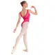 Mirella Miami v neck low back, női dressz vastag pántokkal