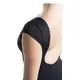 Mirella Black cap sleeve leotard, női dressz