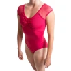 Mirella Pleated Bod Cap sleeve leotard M5096LM, ujjas női dressz Mirella Pleated Bod Cap sleeve leotard M5096LM, ujjas női dressz