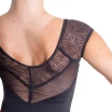 Mirella Pleated Bod Cap sleeve leotard M5096LM, ujjas női dressz Mirella Pleated Bod Cap sleeve leotard M5096LM, ujjas női dressz