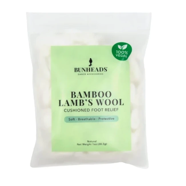Bunheads Bamboo Lamb´s Wool, bambusz gyapjúpótlék Bunheads Bamboo Lamb´s Wool, bambusz gyapjúpótlék