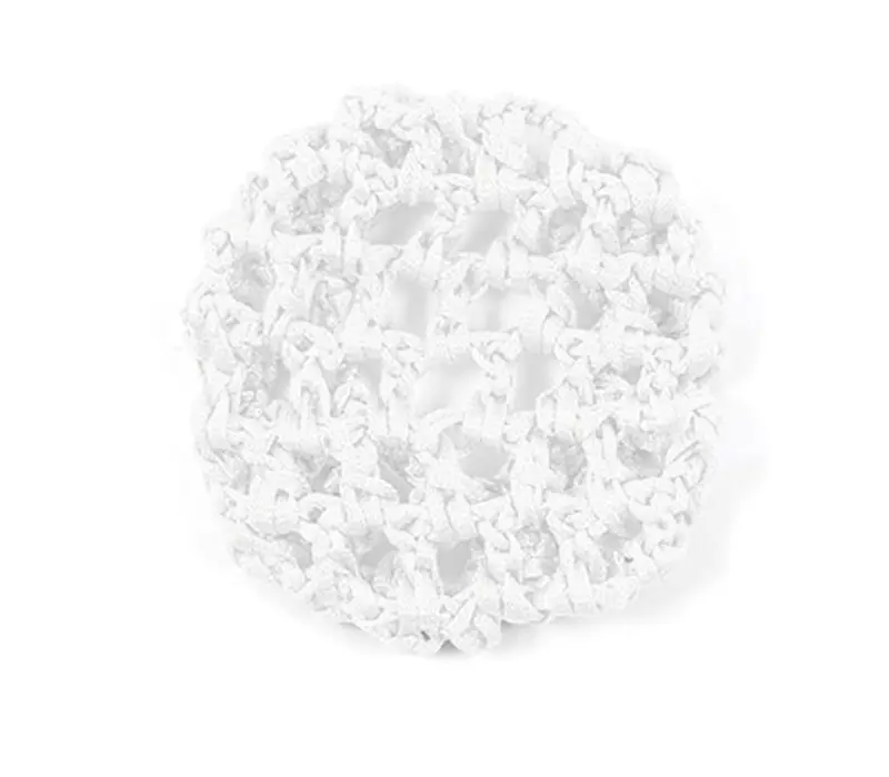 Rumpf Bun cover,  színes kontyháló - Fehér