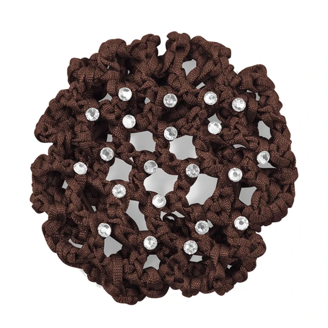 Rumpf Bun cover, színes kontyháló kristállyal Rumpf Bun cover, színes kontyháló kristállyal