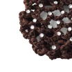 Rumpf Bun cover, színes kontyháló kristállyal Rumpf Bun cover, színes kontyháló kristállyal