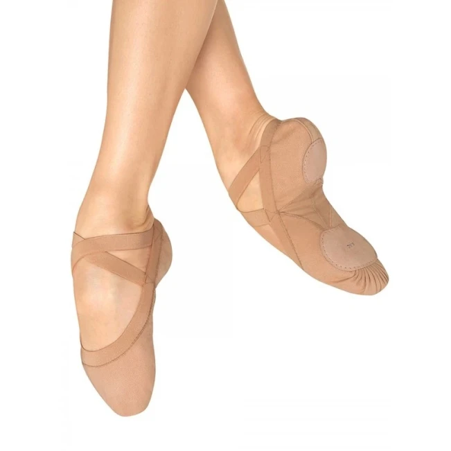 Bloch Pro Elastic, női balett gyakorlócipő